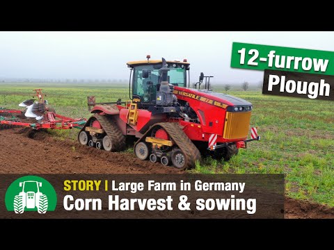 Oldisleben Farming: Conventional and Organic Arable Farming on 3700 Hectares (Grain Maize / Part 5)