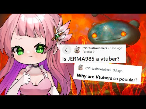 Explaining VTubers to REDDIT | Green Room with Abi【V4Mirai | Abi Kadabura】