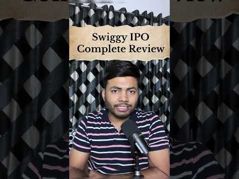 Swiggy IPO Detailed Review | Latest IPO GMP #ipo #buyback #shortsfeed #swiggy