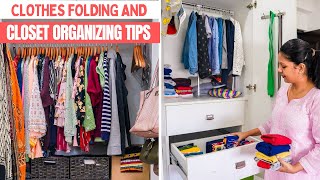 Clothes Folding and Closet Organizing Tips for Family | How to Keep Closets Always Neat and Tidy