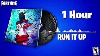 Fortnite Run It Up Lobby Music 1 Hour Version! | Winterfest 2024