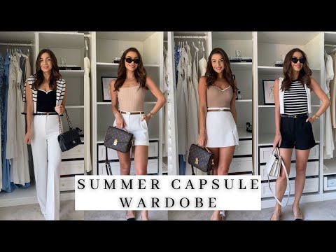 SUMMER ESSENTIALS FOR A CAPSULE WARDROBE