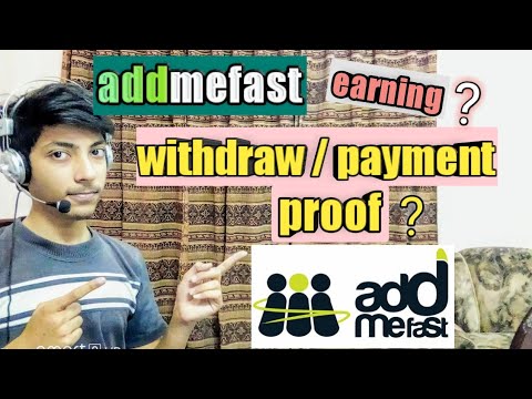 addmefast/how to withdraw from addmefast /payment proof of addmefast/addmefast money.