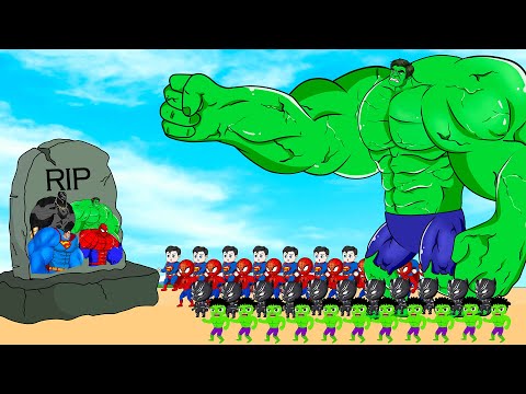 Rescue Team BaBy HULK, SPIDERMAN, SUPER MAN : Returning from the Dead SECRET - FUNNY [2024] #2