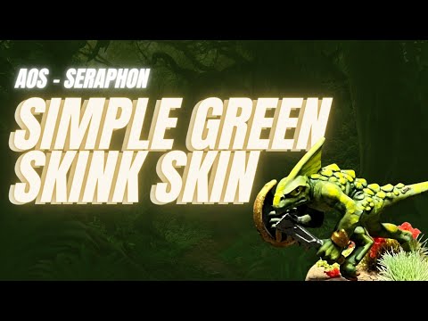 Simple Green Skink Skin