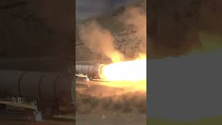 NASA’s Full-Scale Space Launch System Rocket Booster Test