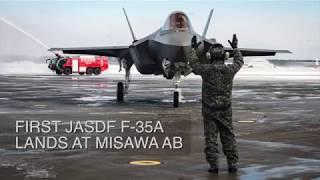 JASDF F 35A Arrival