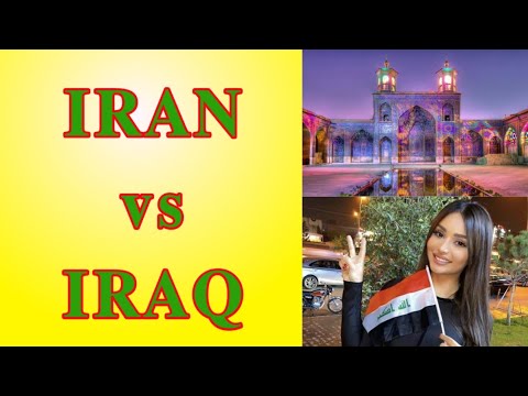 Iran vs Iraq Great muslim countries #shortsvideo