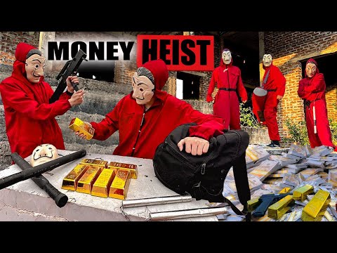 PARKOUR VS MONEY HEIST: Police raid, break up human trafficking ring and rescue hostages | Epic POV