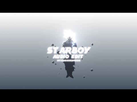 Starboy | AudioEdit #audioedit #starboy #editaudio