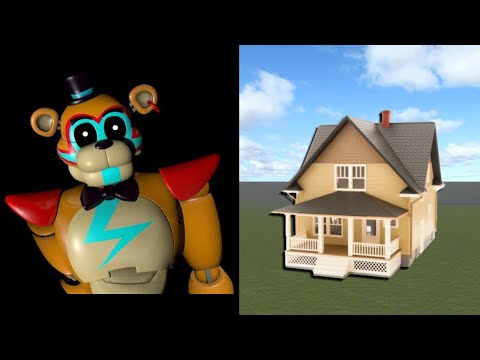 DO NOT STAY AT FNAF HOUSE! - Garry's mod Sandbox