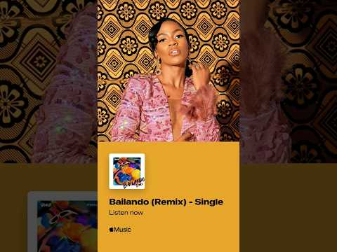 Stream the Bailando Remix with @VinkaAfrica and @Phina_ now on @AppleMusic.