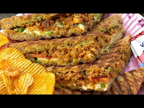 Brown Bread |🍞|  Green sauce | Delhi Famous Sandwich 🥪 Recipe | #Short Video