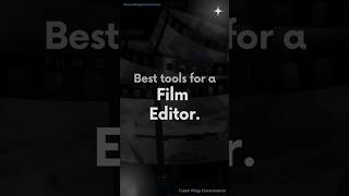 Tools for Film Editors🎥 #filmeditor #editor #editing #filmeditor #tools #apps #software #tool #edits