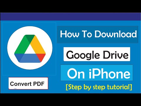 How To Download Google Drive on iPhone