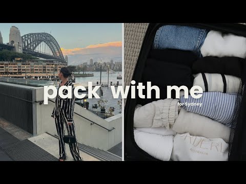 PACK WITH ME FOR SYDNEY | Weekend away with only carry-on luggage | by Shannon Reynolds