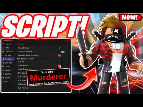 MURDER MYSTERY 2 SCRIPT PASTEBIN 2023 | Always Murderer + All Knives + Dupe Script Hack