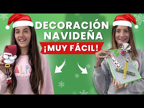 🎄DIY NAVIDEÑO ⭐​ IDEAS fáciles y TECH para hacer en familia | ValPat