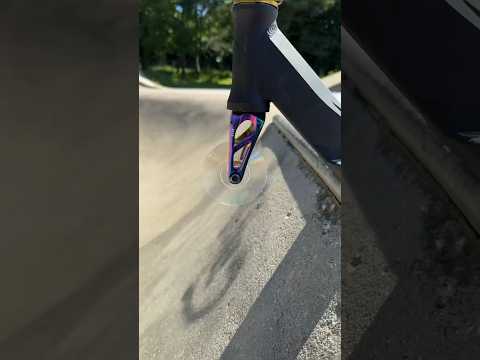 Well this worked💀 #scooter #skatepark #challenge #fail