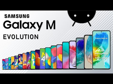 Evolution of Samsung Galaxy M