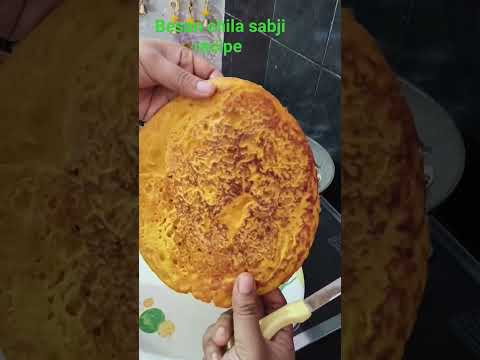 #besan chila sabji recipe #viral video #trending video #food #sabji #besan #dahi sabji #kadhhi sabji