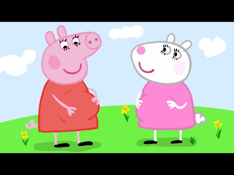 Peppa and Susi are Pregnant Mom | Easy Little drawings