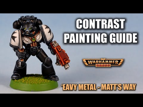 'Eavy Metal Marines - How to Paint Black Templars