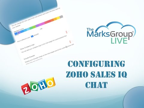 Zoho SalesIQ: Configuring Chat