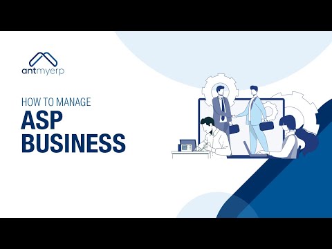 Learn How to Manage your ASP Business with AntMyERP- Hindi