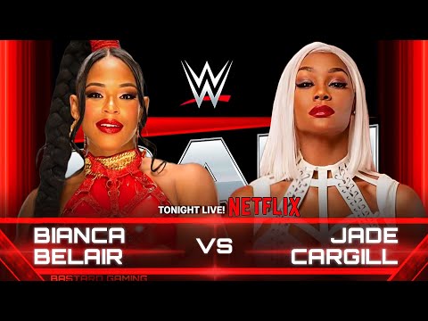 WWE 2K24 | Bianca Belair VS Jade Cargill | Raw