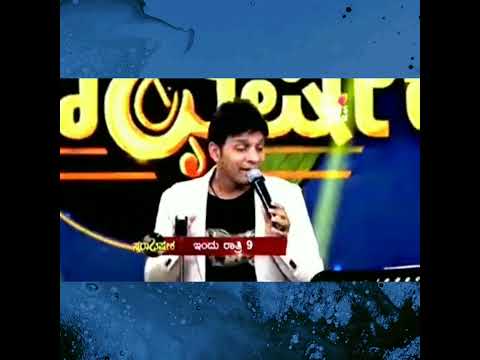 karthik singing ninna dannigagi song at swarabhishekha  #karthiksinger #vijayprakash  #kannadasongs