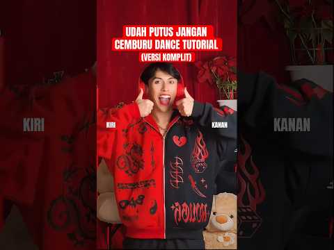 UDAH PUTUS JANGAN CEMBURU DANVE TUTORIAL (VERSI KOMPLIT) #shorts #tutorialdance