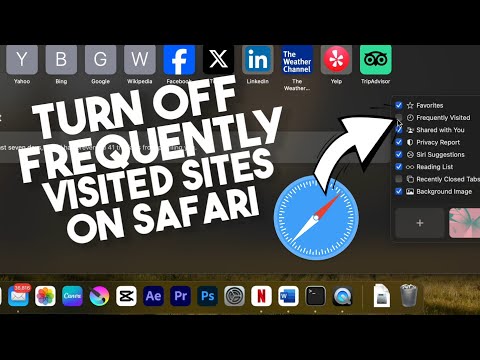 How to turn off frequently visited sites in Safari on Mac