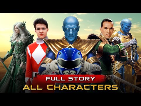 Power Rangers Full Story of all Mighty Morphin Characters