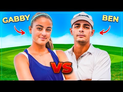 Gabby Golf Girl Challenged Me to an 18 Hole Match