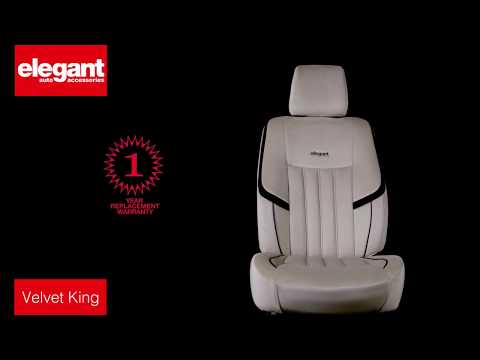 Velvet King Car Seat Covers | Designer Car Seat Covers | Fabric Seat Cover