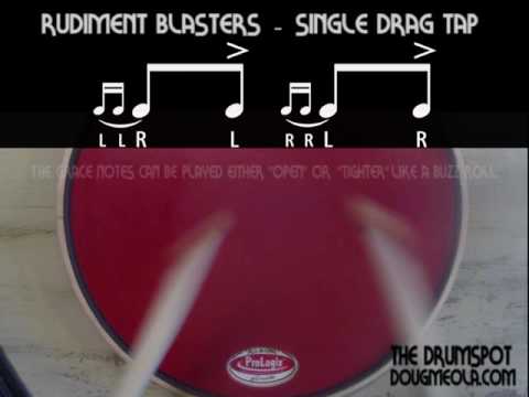 The Single Drag Tap - Canadian Drum Gear - The DrumSpot/dougmeola.com