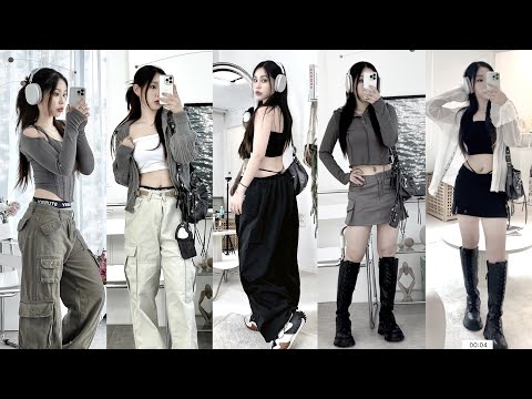 SHOPCIDER Haul :: y2k lookbook (kfashion, ootd, fall fashion haul )