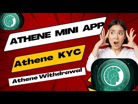 Athene Mini App | Athene bot mining kyc | Athene Telegram Bot Mining | How To Withdarwal from athene