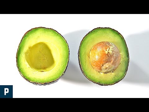 How to peel off avocados