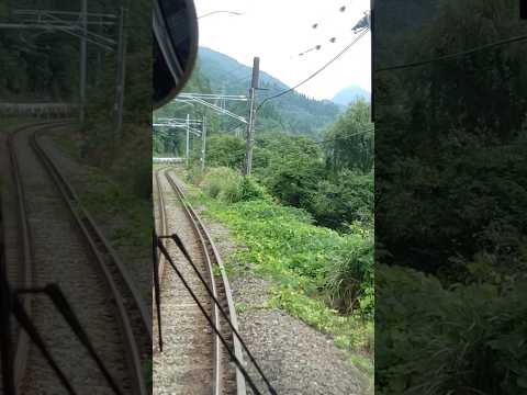 山間部を走る大糸線 #大糸線 #電車  #train #長野県 #小谷村 #たびその #jr東日本 #鉄道 #宇宙巫女帰還する #チャンネル登録お願いします