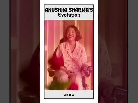 Anushka Sharma's Evolution #Shorts #anushkasharma