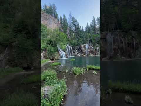 Hanging Lake Colorado #over40 #coloradomountains #over40style #midlifestyle