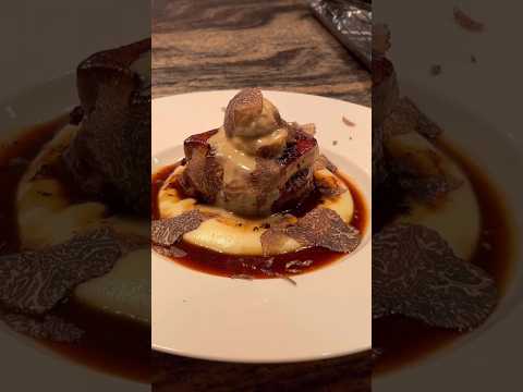 ロッシーニ Tournedos Rossini ＜牛フィレ・フォアグラ・黒トリュフ＞ #shorts