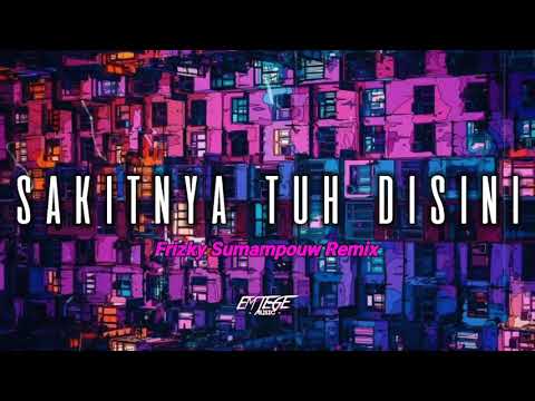 DJ TIKTOK - SAKITNYA TUH DISINI ( Frizky Sumampouw Remix ) 2021