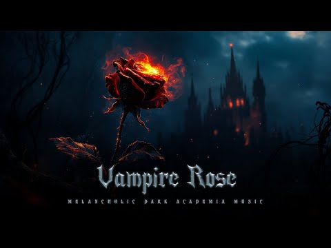 Vampire Rose | A Haunting Melody of Melancholic Piano & Cello in the Shadowed Garden