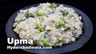 Upma Recipe Video - How to Make Rava-Suji or Semolina Upma at Home - Easy & Simple Cooking