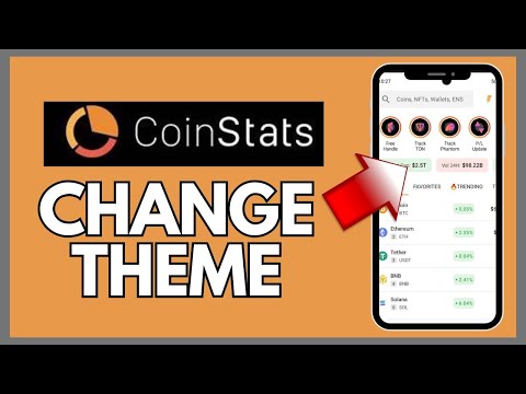 How to Change Theme on CoinStats App 2024?