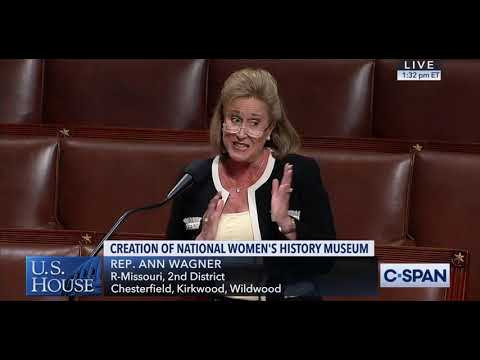 Wagner Speaks on the Smithsonian Women's History Museum Act