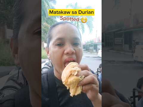 Spotted: Matakaw sa Durian #durianlover #durian #durianmukbang #davaodurian #yummy #durianchallenge